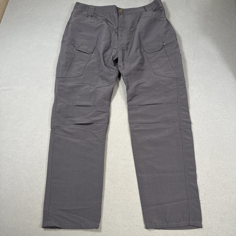Tactical Series Pants Mens XL CHARCOAL GRAY Ripstop Cargo Utility